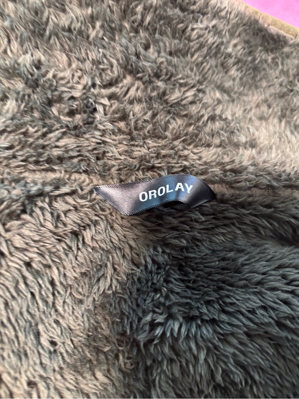 Orolay fuzzy jacket size small - Picture 5 of 6